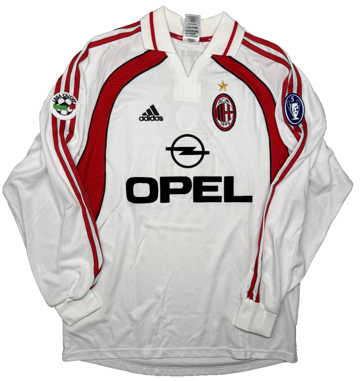 maglia calcio vintage AC Milan GATTUSO Opel 2000 2001 Away shirt jersey