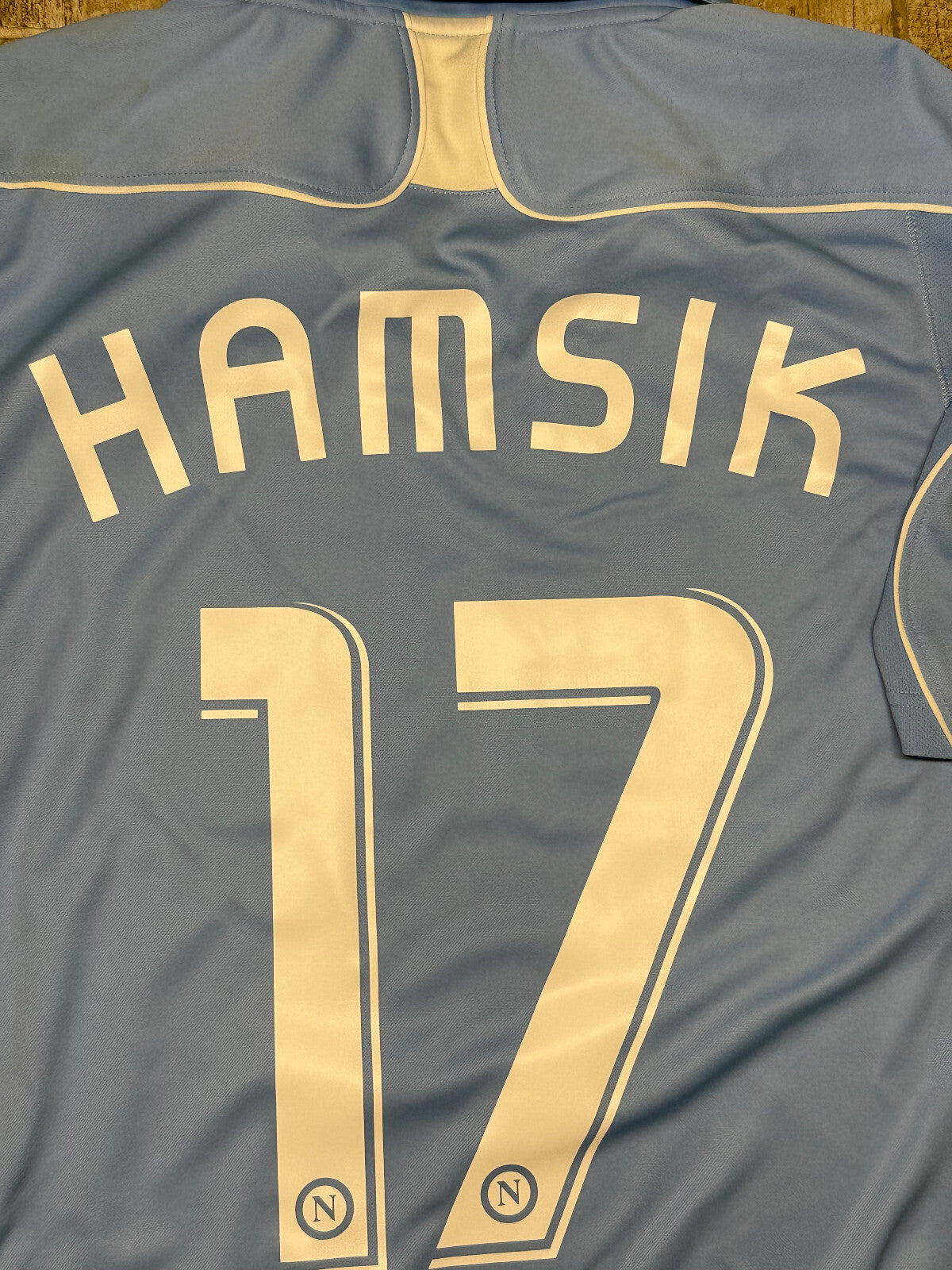 maglia calcio Napoli Hamsik 2008 2009 Home Jersey Diadora L Lete LETE
