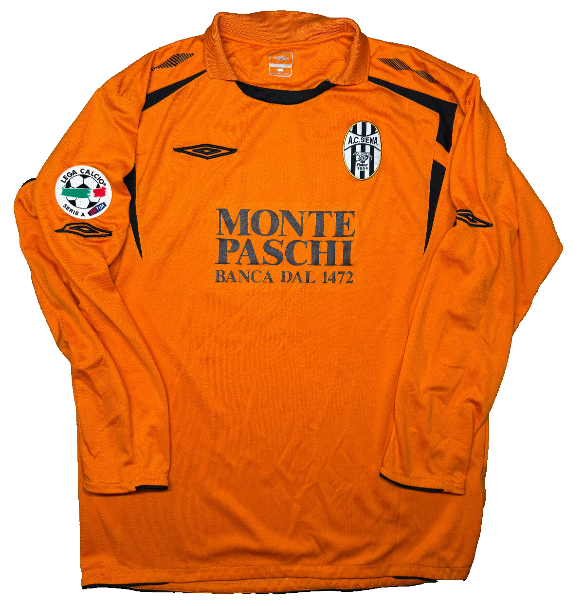 maglia calcio vintage SIENA Chiesa 2007 2008 Umbro Serie A