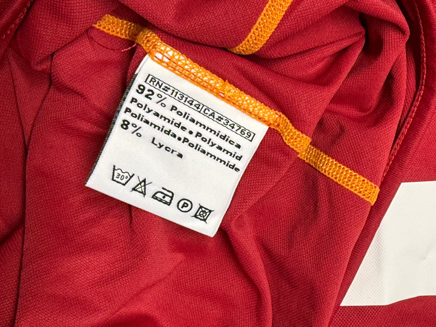 maglia calcio Roma Totti Kappa Wind 2008 2009 XL *NUOVA* vintage Gara