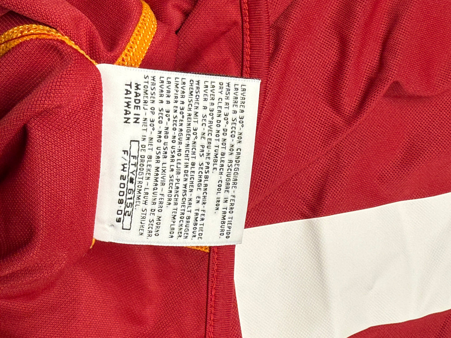 maglia calcio Roma Totti Kappa Wind 2008 2009 XL *NUOVA* vintage Gara