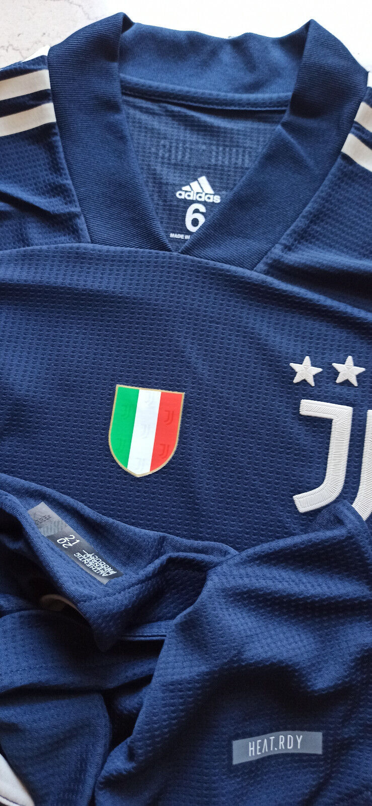 maglia match worn Juventus Dybala indossata 2020 2021 Adidas taglia 6 Away