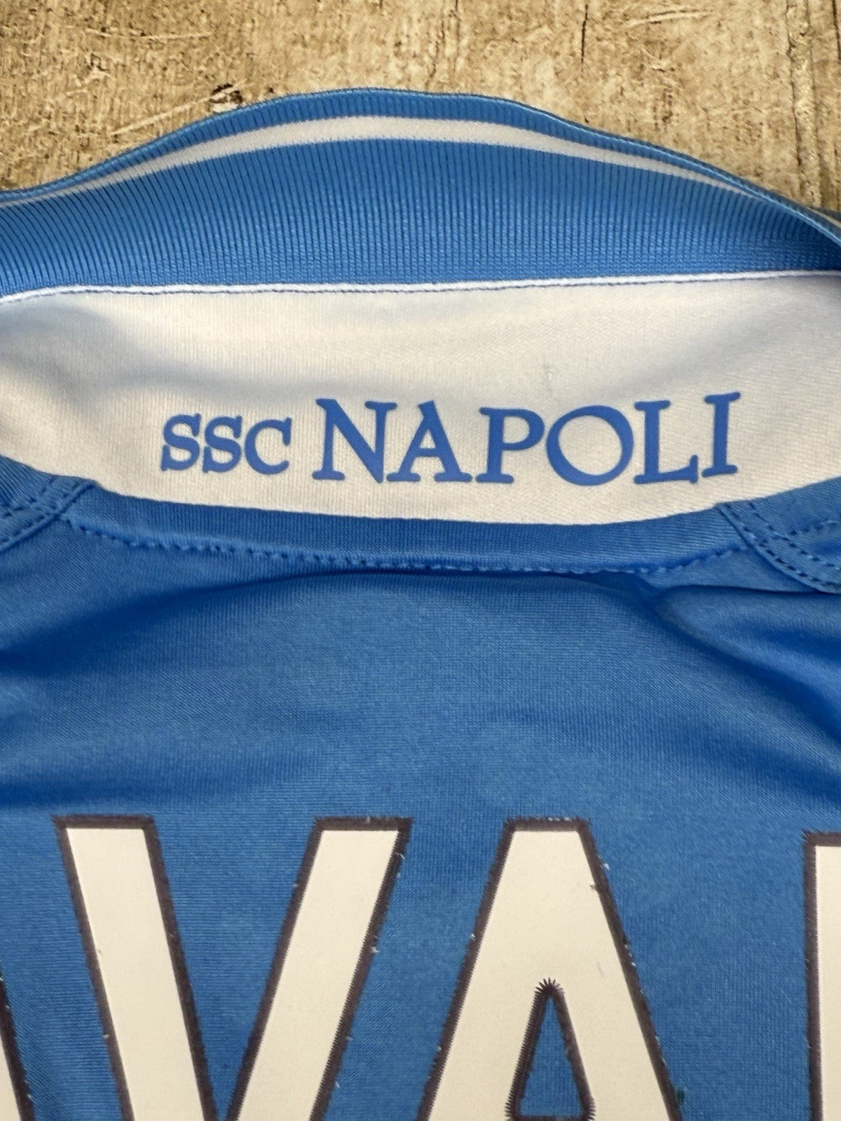 maglia calcio vintage Napoli Cavani home 2011 2012 shirt Jersey Macron L Lete