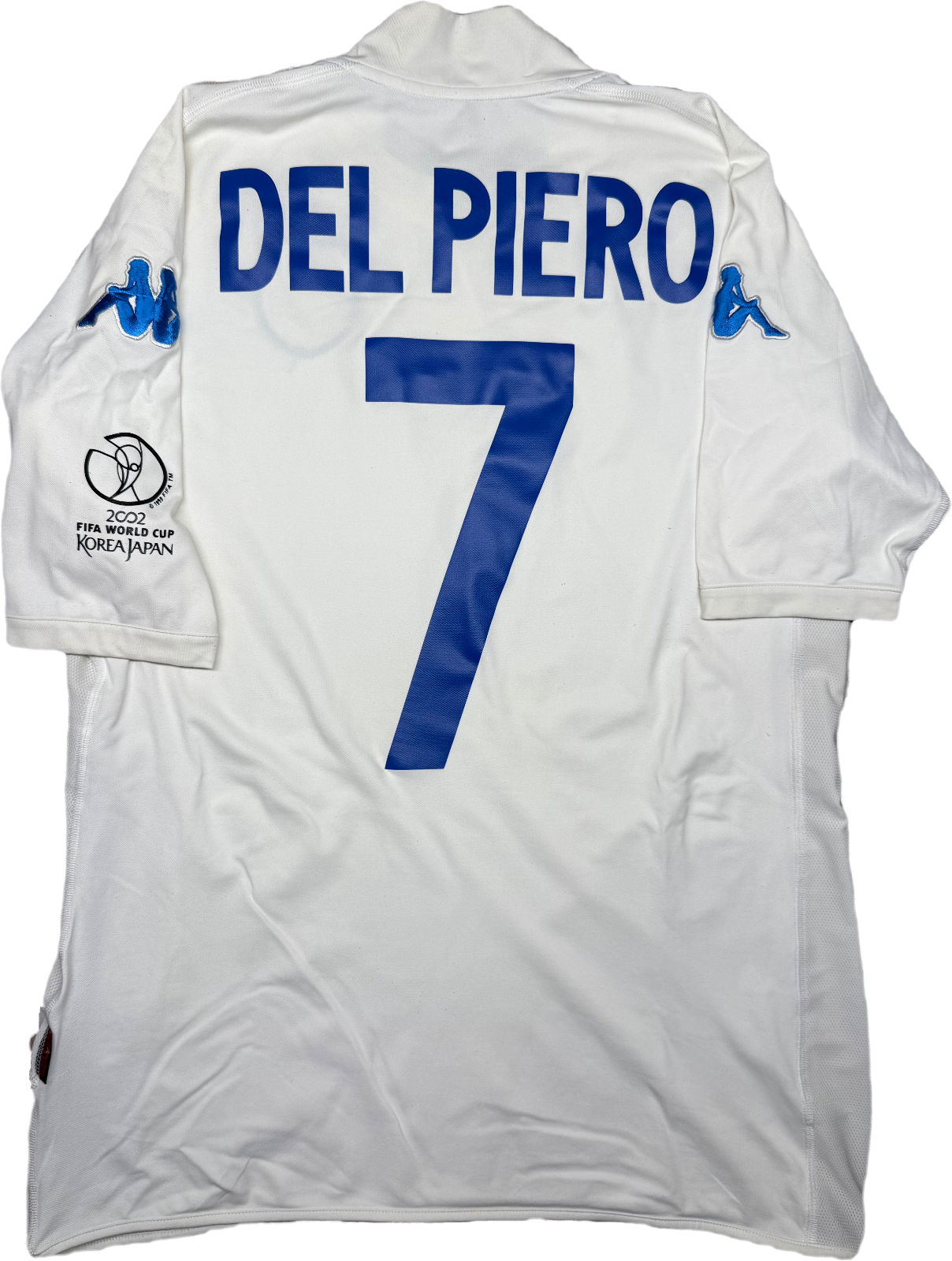 maglia calcio vintage Italia 2002 DEL PIERO World Cup Mondiali Japan Kappa Issue