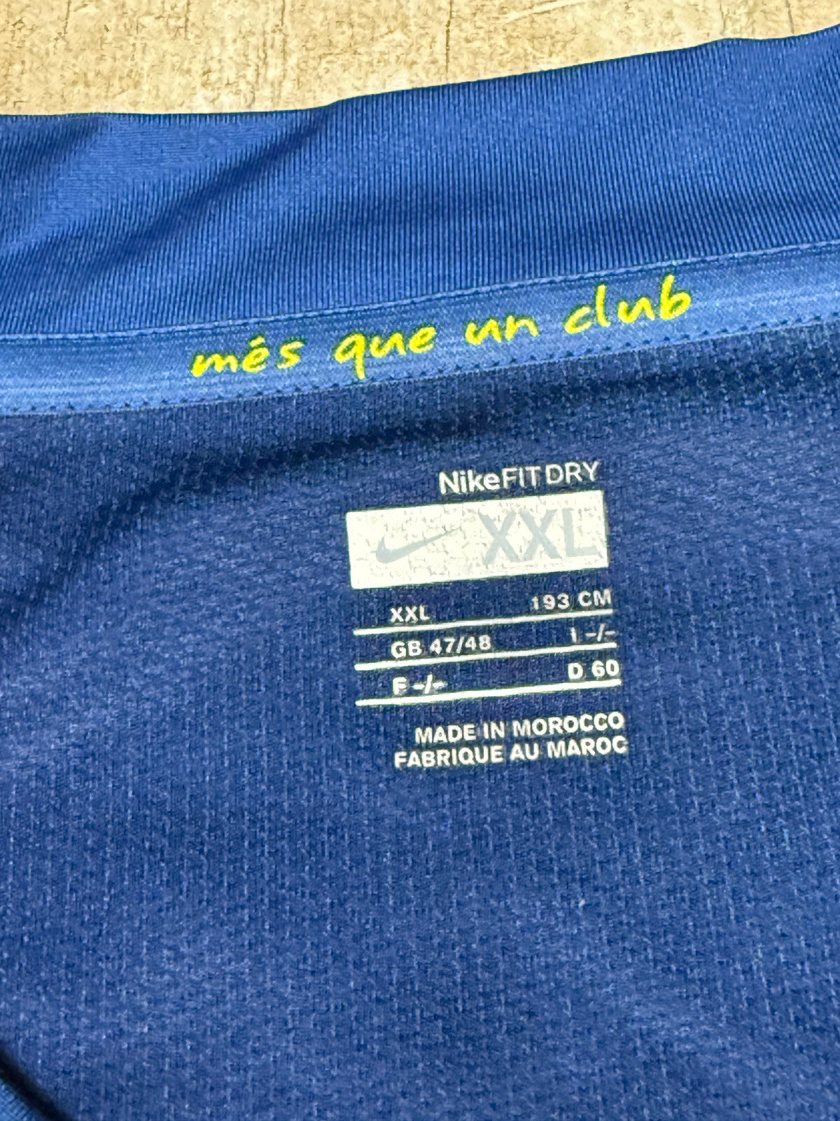 maglia calcio vintage Ronaldinho Barcellona Nike NUOVA 2007-08 XXL camiseta NEW