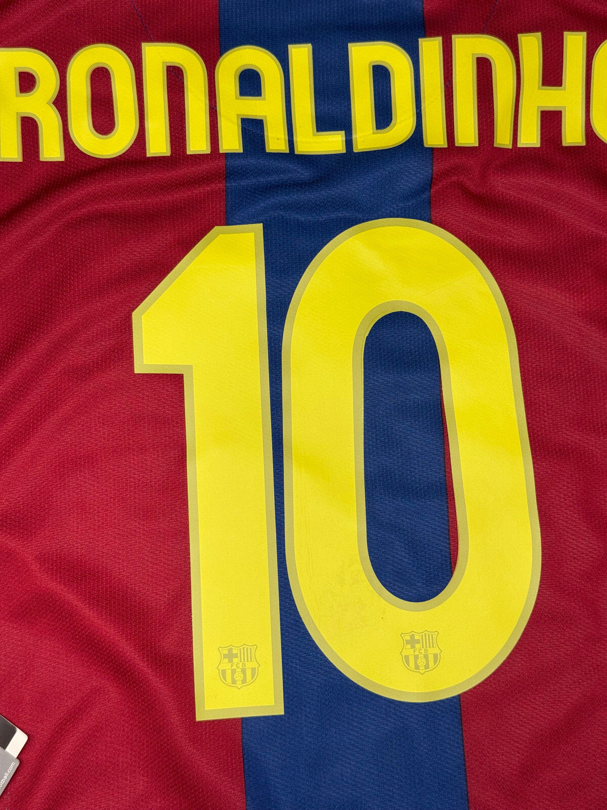 maglia calcio vintage Ronaldinho Barcellona Nike NUOVA 2007-08 XXL camiseta NEW