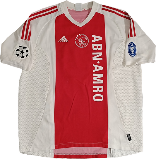 maglia calcio vintage ajax Ibrahimovic 2001 2002 amro vintage adidas jersey XL