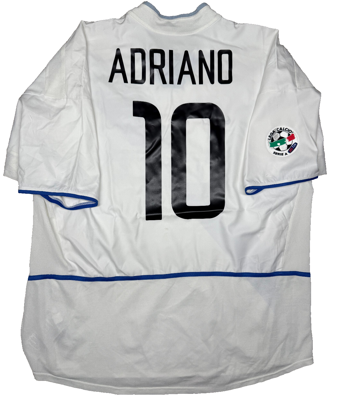 Maglia calcio vintage Inter Adriano Pirelli Nike 2003 2004 Serie A shirt jersey