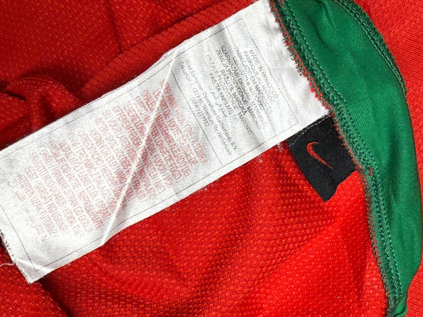 maglia vintage Cristiano Ronaldo Portugal vs Germany calcio Nike Euro 2008 XL