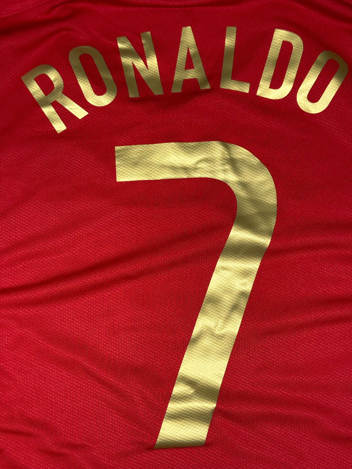 maglia vintage Cristiano Ronaldo Portugal vs Germany calcio Nike Euro 2008 XL