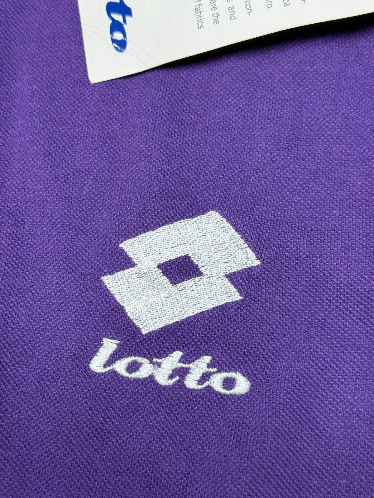 maglia calcio vintage fiorentina Polo Batistuta 1991 1992 Lotto Giocheria NUOVA