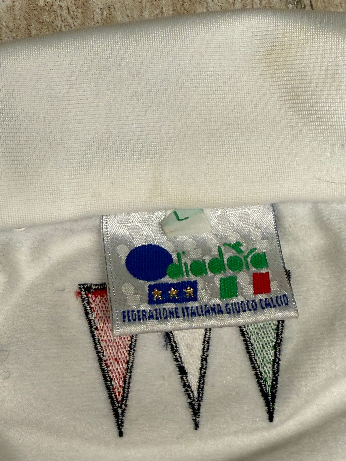 tuta giacca Italia 1994 World Cup felpa Diadora Baggio IP tracksuit completa L