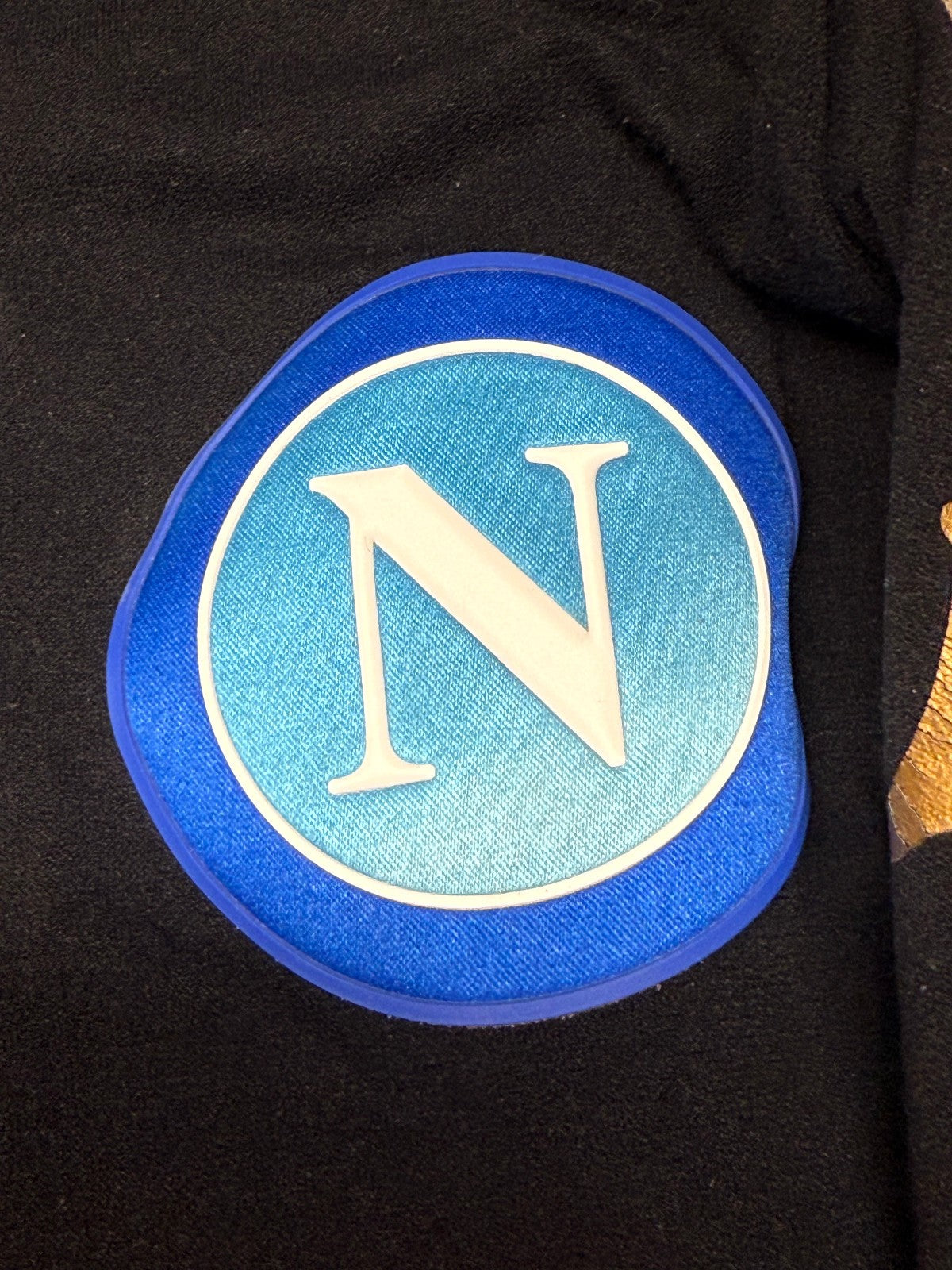 Maglia Calcio vintage Napoli 2016-17 Insigne Lete Serie A Kappa S/M gara Kimbo