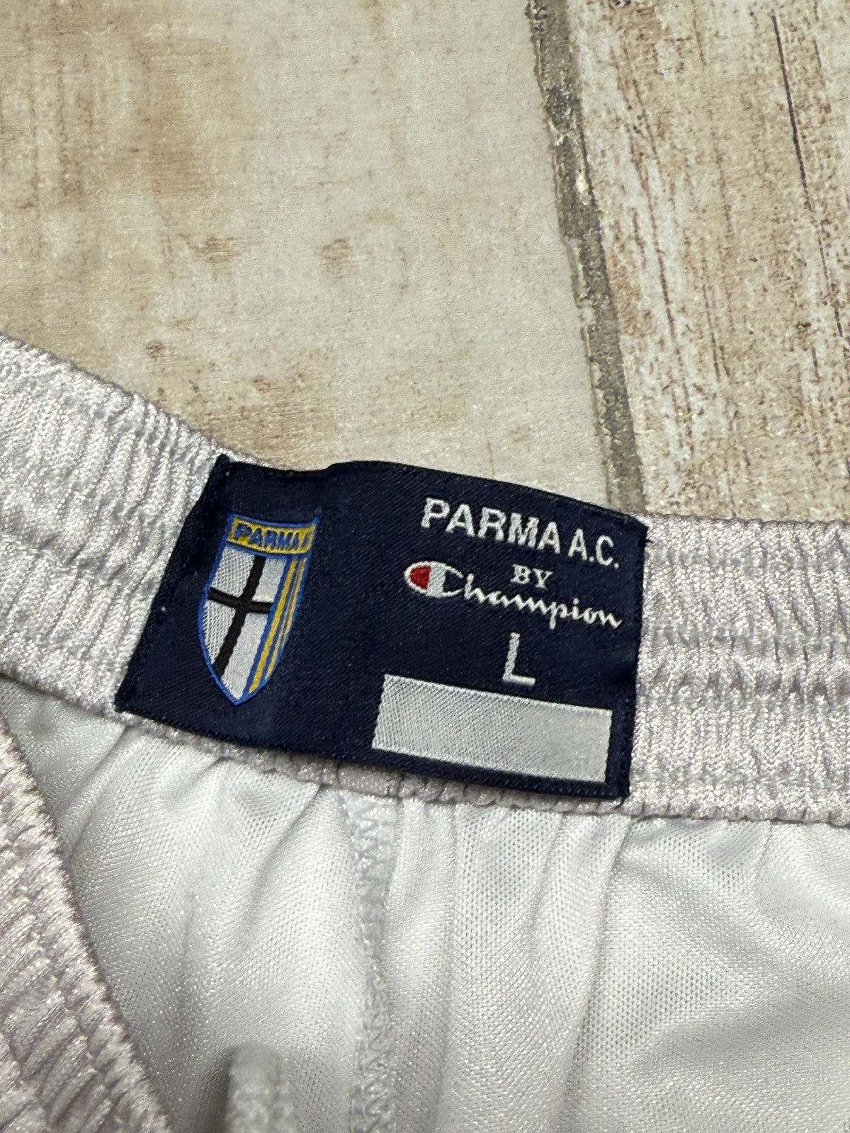 pantaloncini calcio vintage Parma Champion THURAM 2000-01 shorts player issue