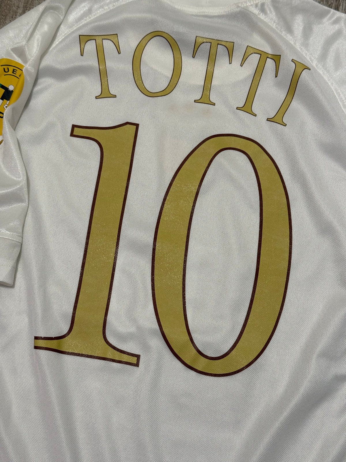 maglia calcio italia TOTTI Euro 2004 Portugal Jersey home M Puma shirt vintage