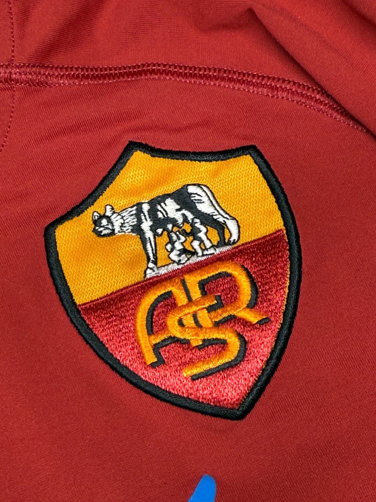 Maglia calcio vintage Roma JUAN Kappa 2010 2011 Wind Serie A XL derby vs LAZIO