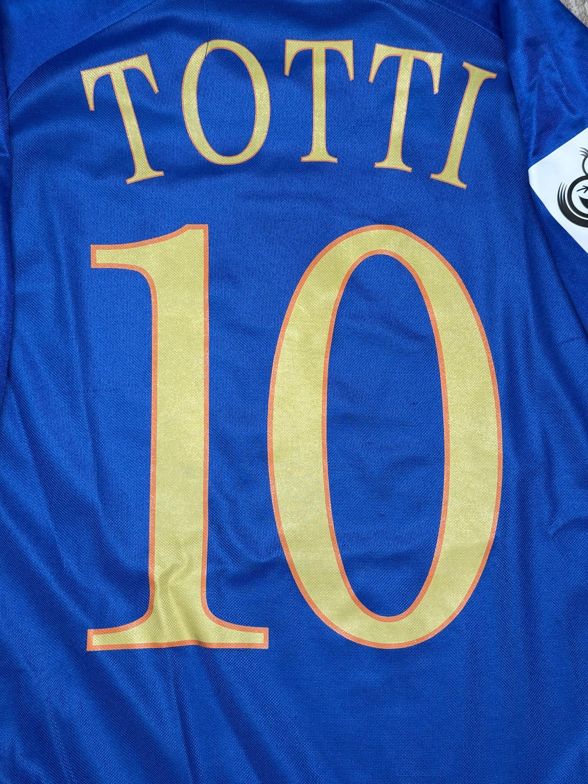 maglia calcio italia TOTTI Euro 2004 Portugal Jersey home L Puma shirt vintage
