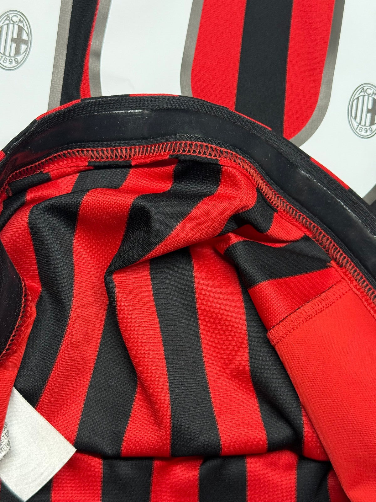 maglia calcio vintage gara AC Milan SEEDORF TECHFIT Adidas Fly Emirates 2011-12