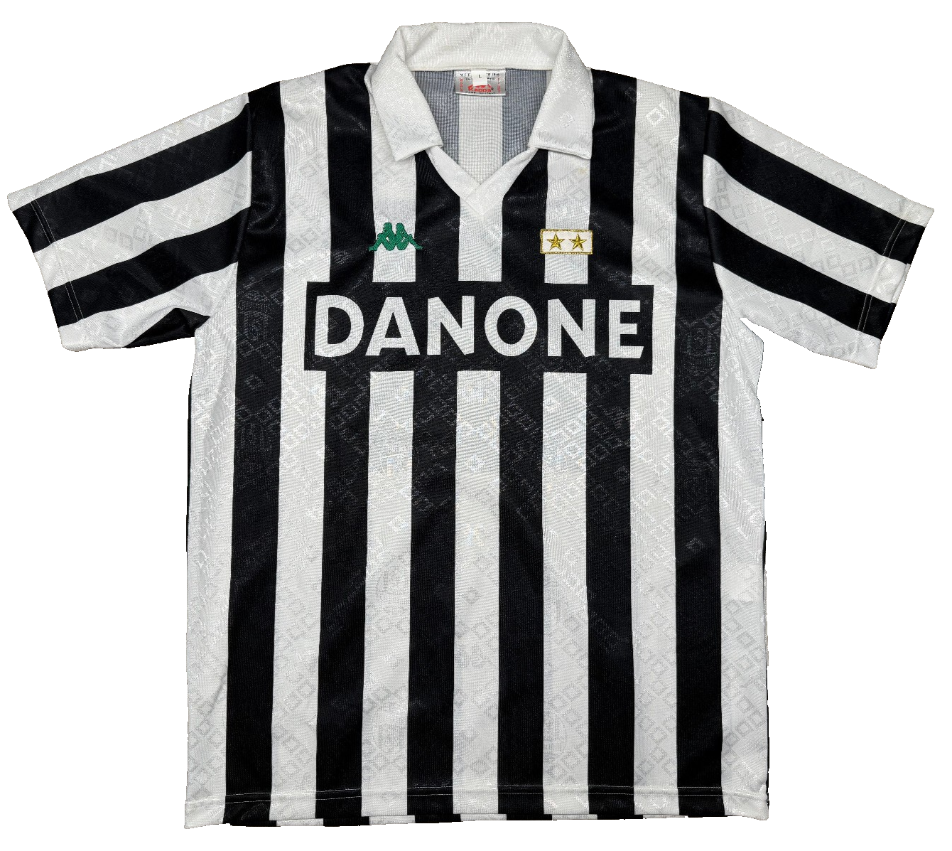 maglia juventus Baggio Roberto Home L 1993-1994 calcio DANONE Kappa jersey worn