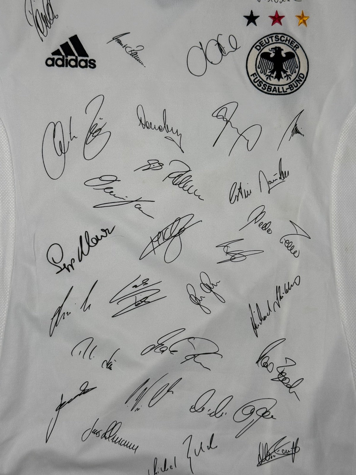 maglia deutschland Germania World Cup 2002 signed trikot vintage adidas jersey