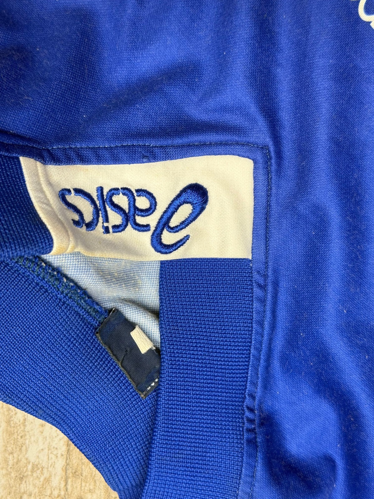 maglia match worn calcio Sampdoria Training 1995 1996 XXL ASICS Home shirt