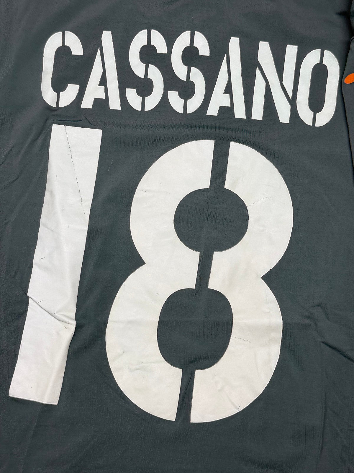 Maglia calcio vintage Cassano AS Roma JERSEY SHIRT 2004 2005 MAZDA Diadora