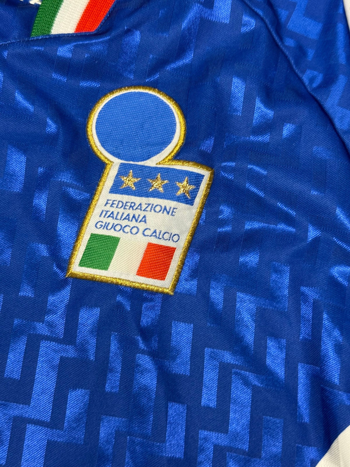 maglia calcio vintage ITALIA FIGC Nike 1998 Baggio Del Piero training shirt