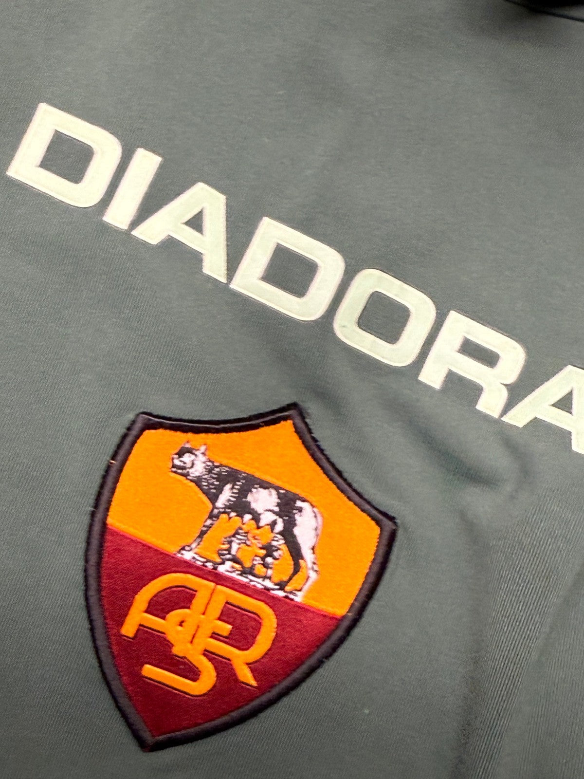 Maglia calcio vintage Cassano AS Roma JERSEY SHIRT 2004 2005 MAZDA Diadora
