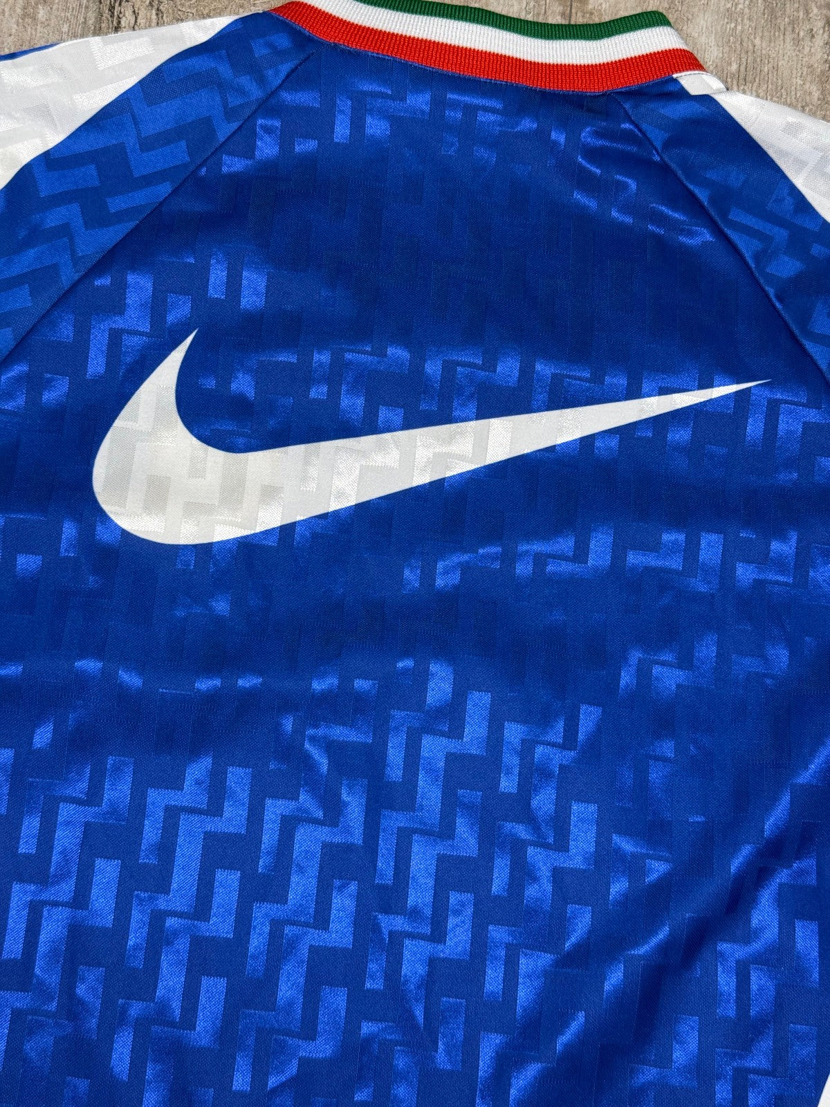 maglia calcio vintage ITALIA FIGC Nike 1998 Baggio Del Piero training shirt