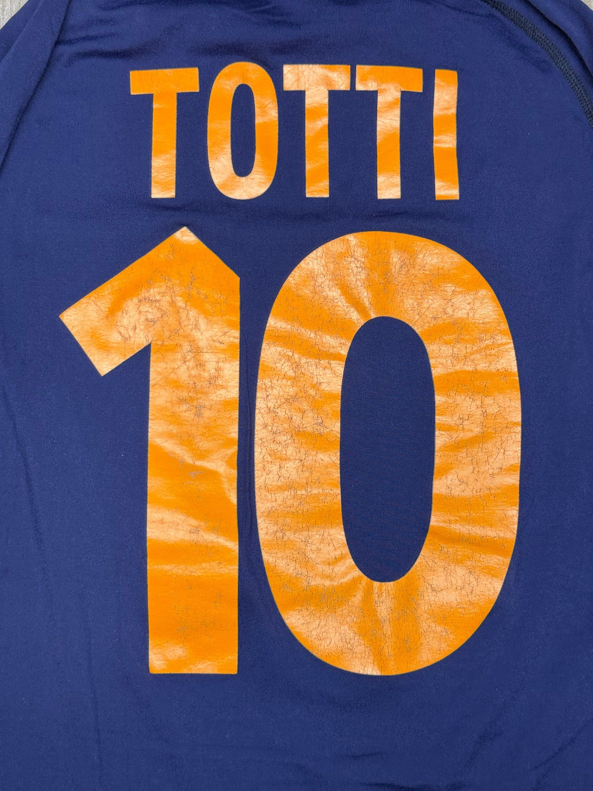 maglia calcio vintage AS Roma Totti 2000 2001 scudetto Kappa Ina Assitalia M