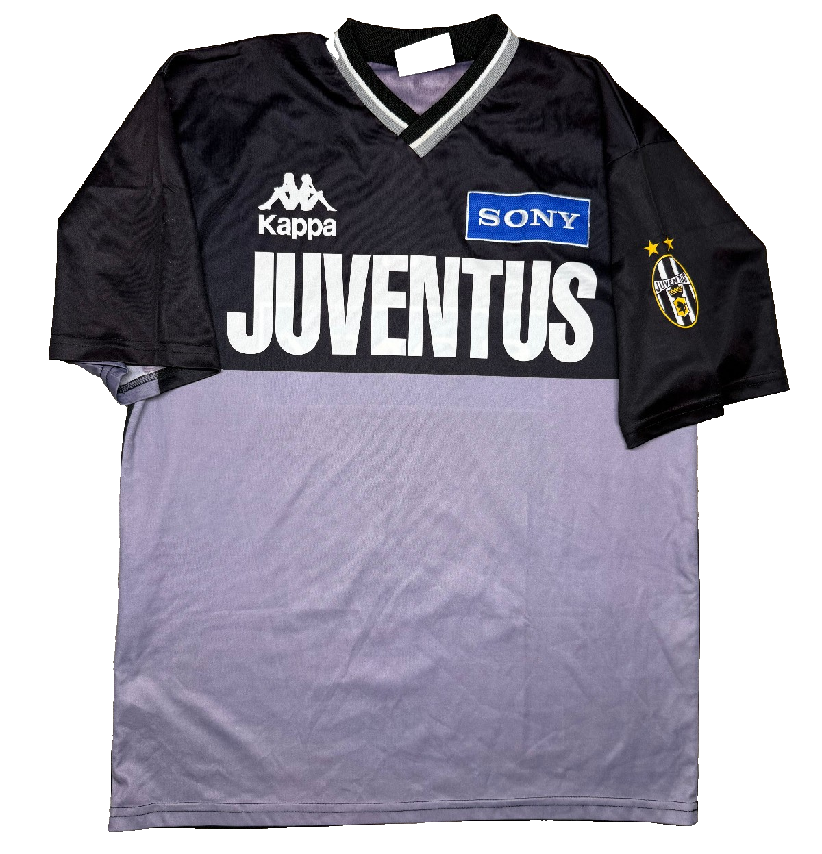 maglia calcio juventus Kappa 1995 1996 M training SONY jersey vintage