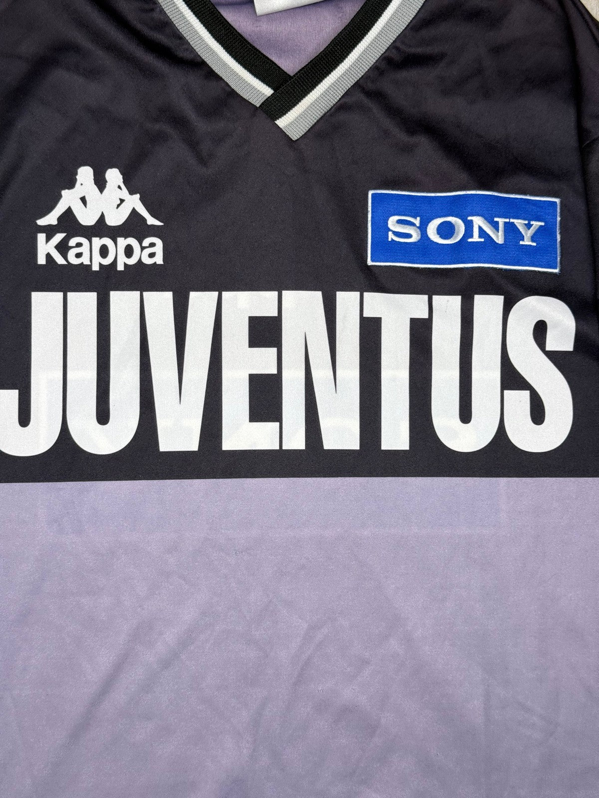 maglia calcio juventus Kappa 1995 1996 M training SONY jersey vintage