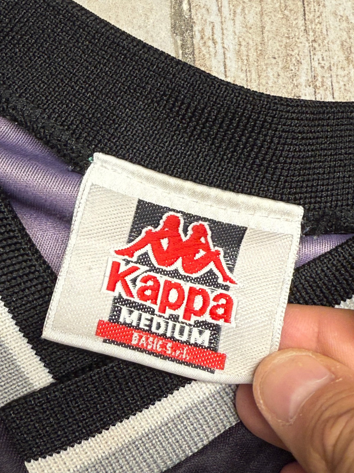 maglia calcio juventus Kappa 1995 1996 M training SONY jersey vintage