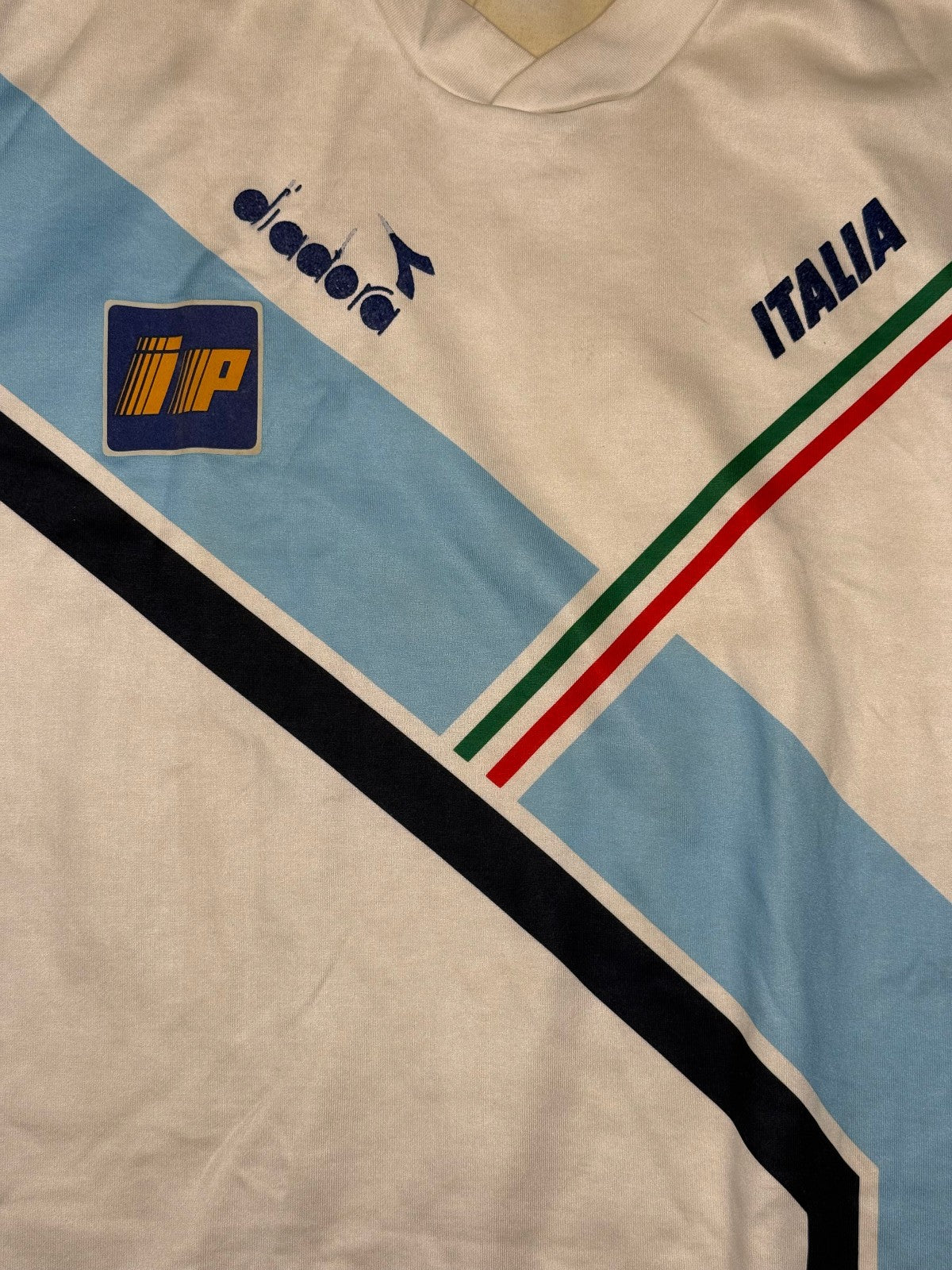 maglia calcio vintage Italia 1986 Diadora Roberto Baggio Training shirt jersey