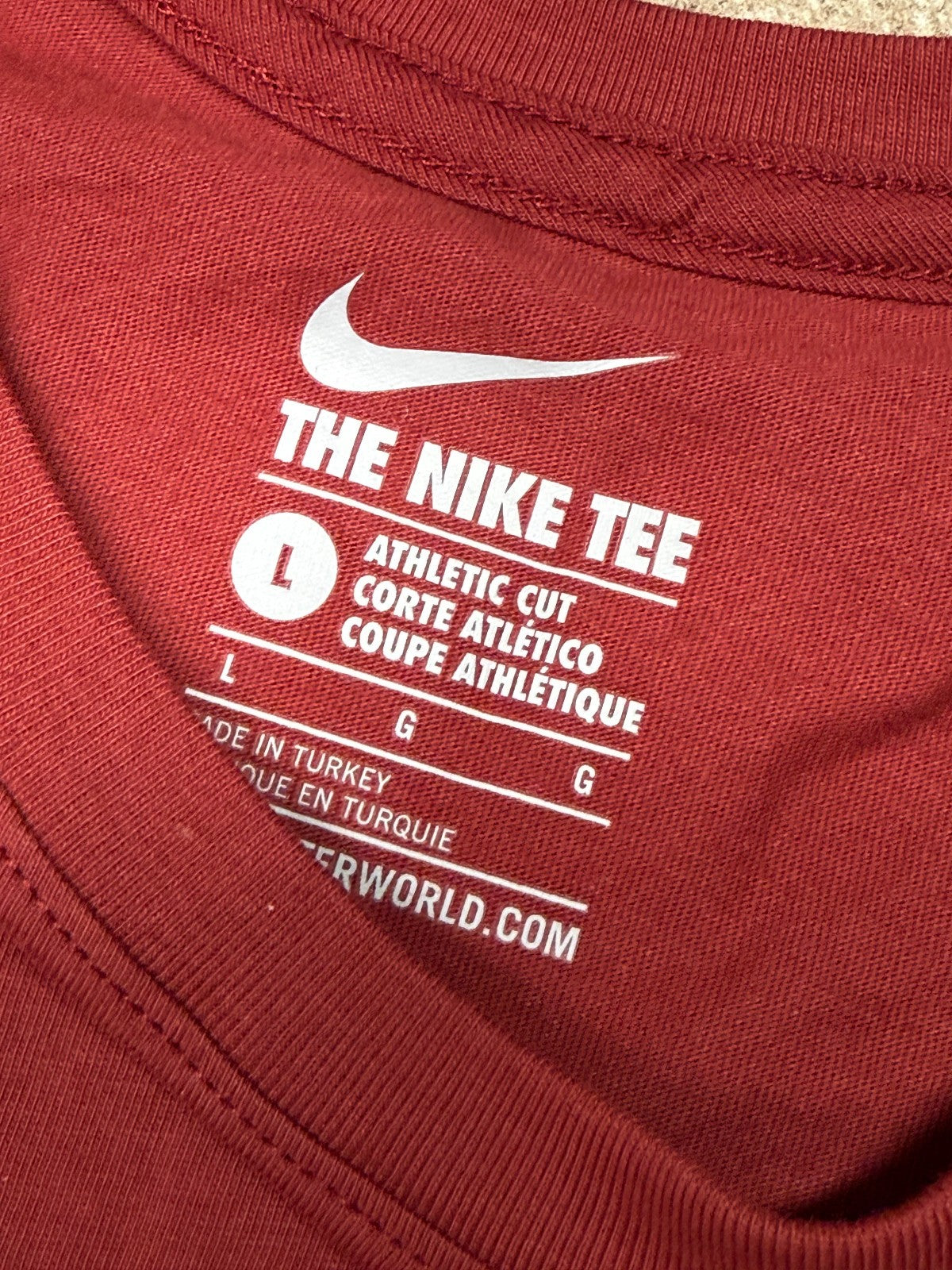 maglia calcio AS Roma totti training jacket shirt tee 2014 2015 NIKE L