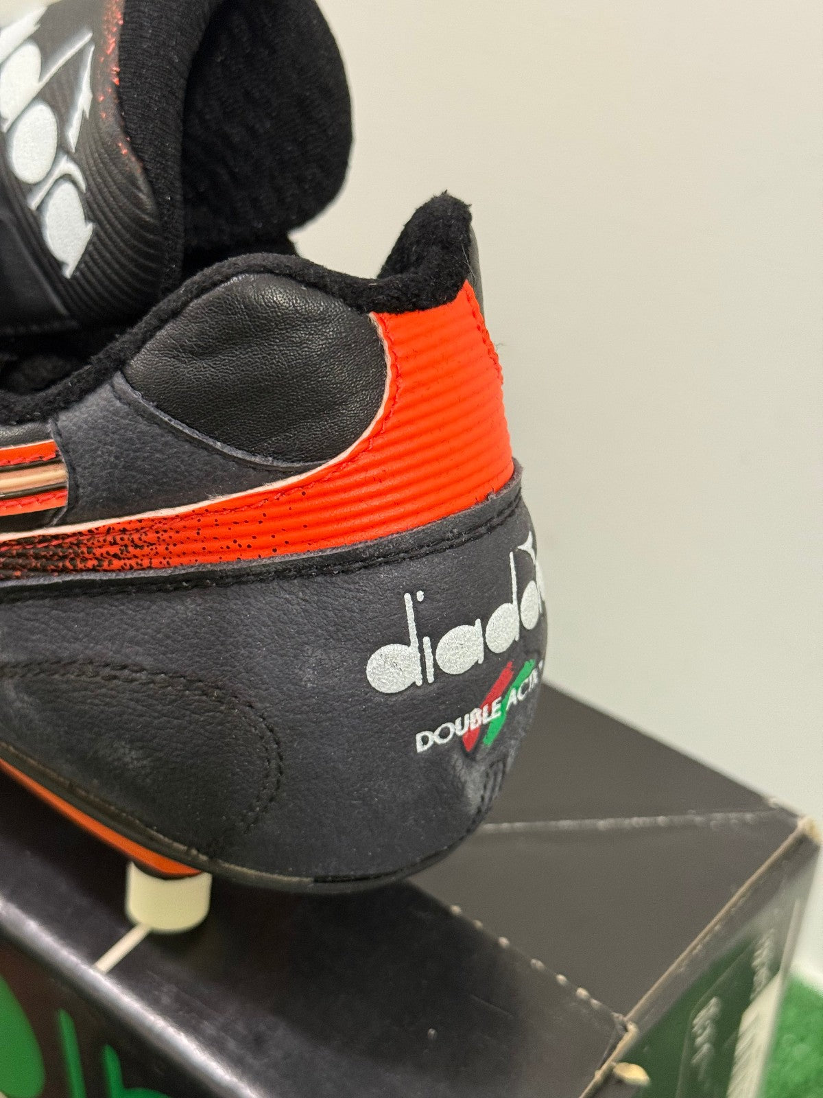 vintage diadora vintage MARC VAN BASTEN Super STAR 1991-92 MILAN football shoes