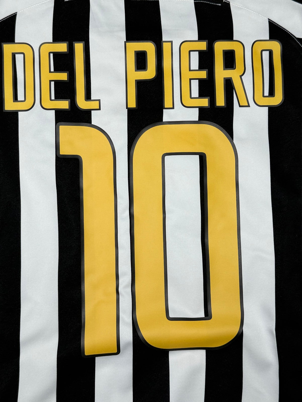 maglia calcio vintage Del Piero Juventus 2003 2004 Serie A Nike Fastweb home M