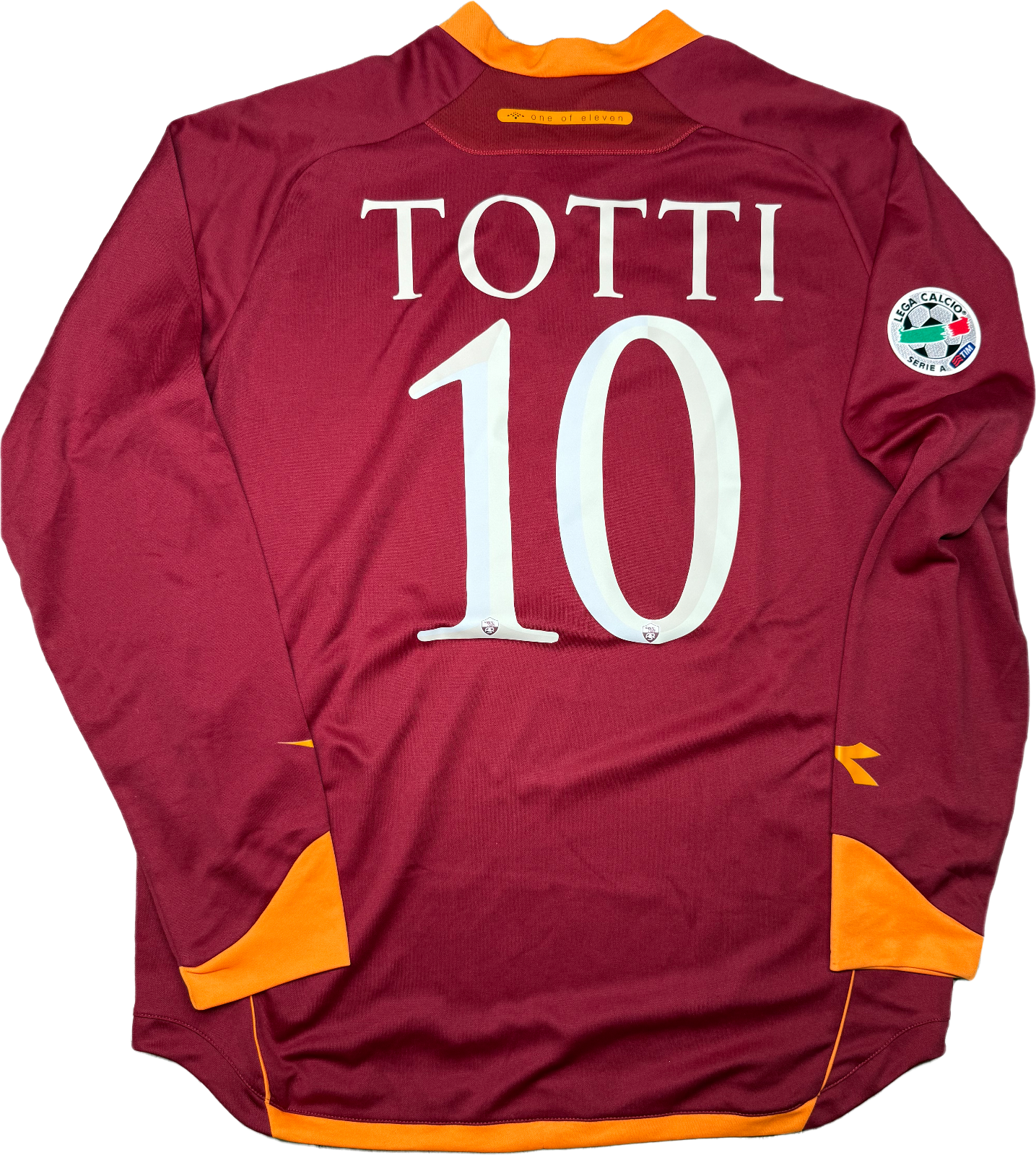 maglia calcio vintage roma Totti 2006 2007 Diadora Ufficiale Serie A XL home