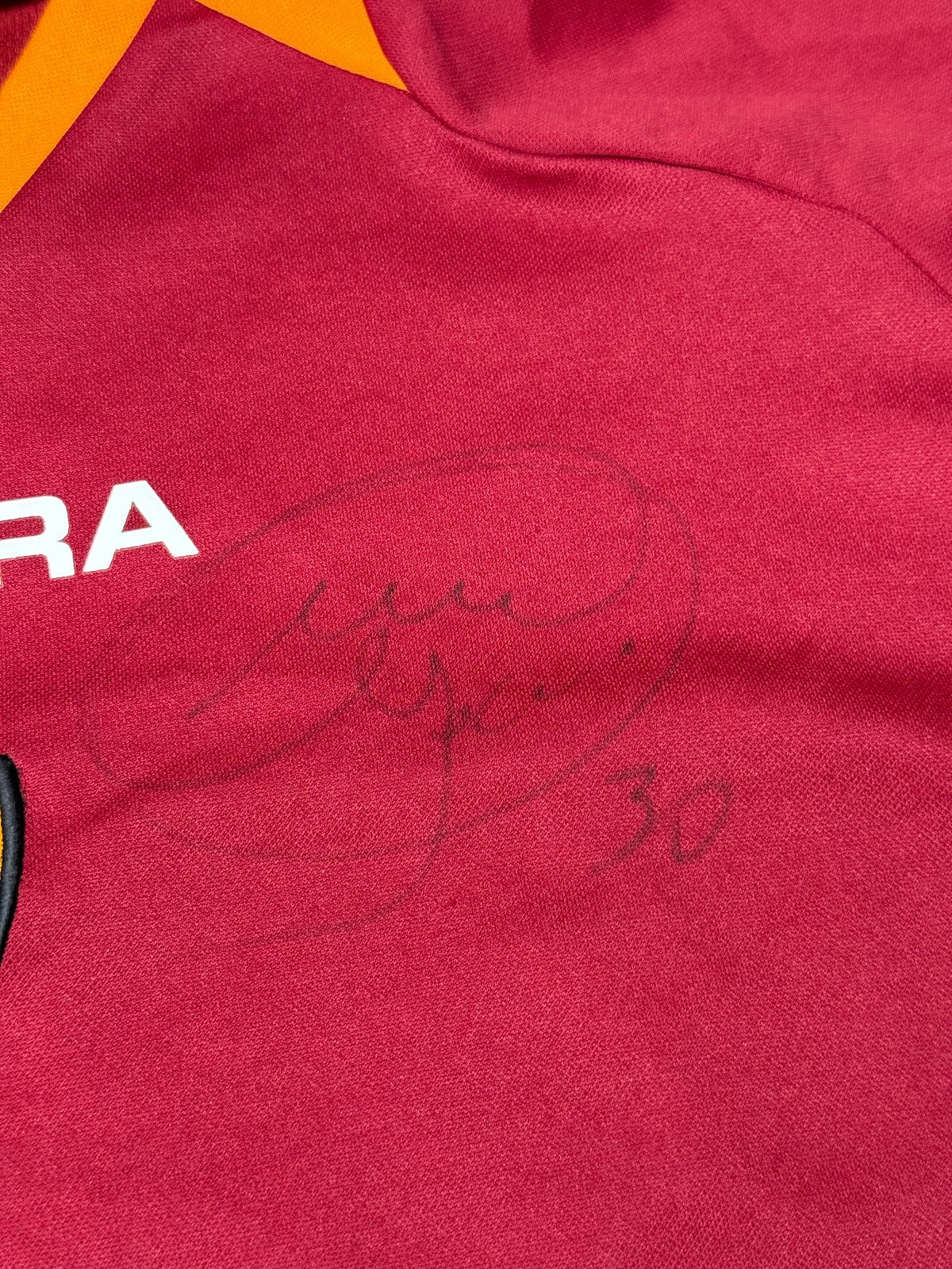maglia calcio vintage roma Totti 2006 2007 Diadora Ufficiale Serie A XL home