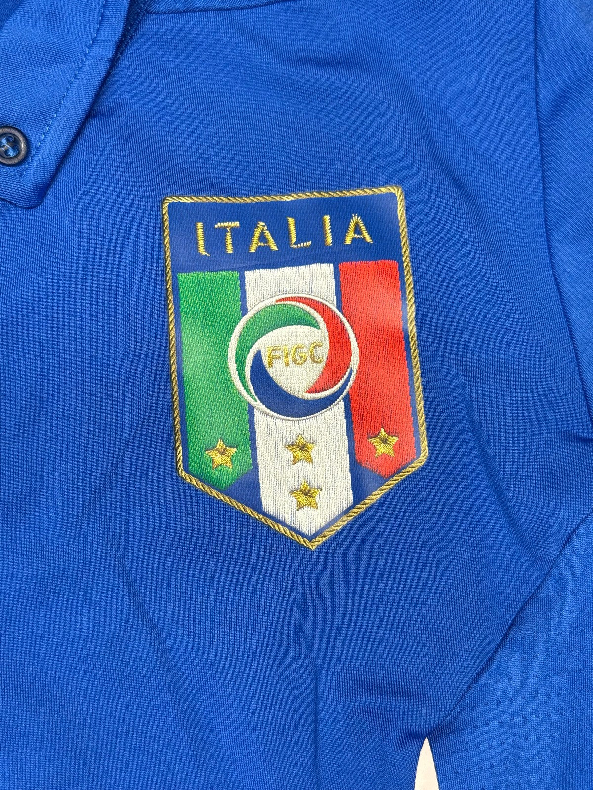 maglia calcio vintage Italia PIRLO World Cup 2014 Brasil home PUMA player issue