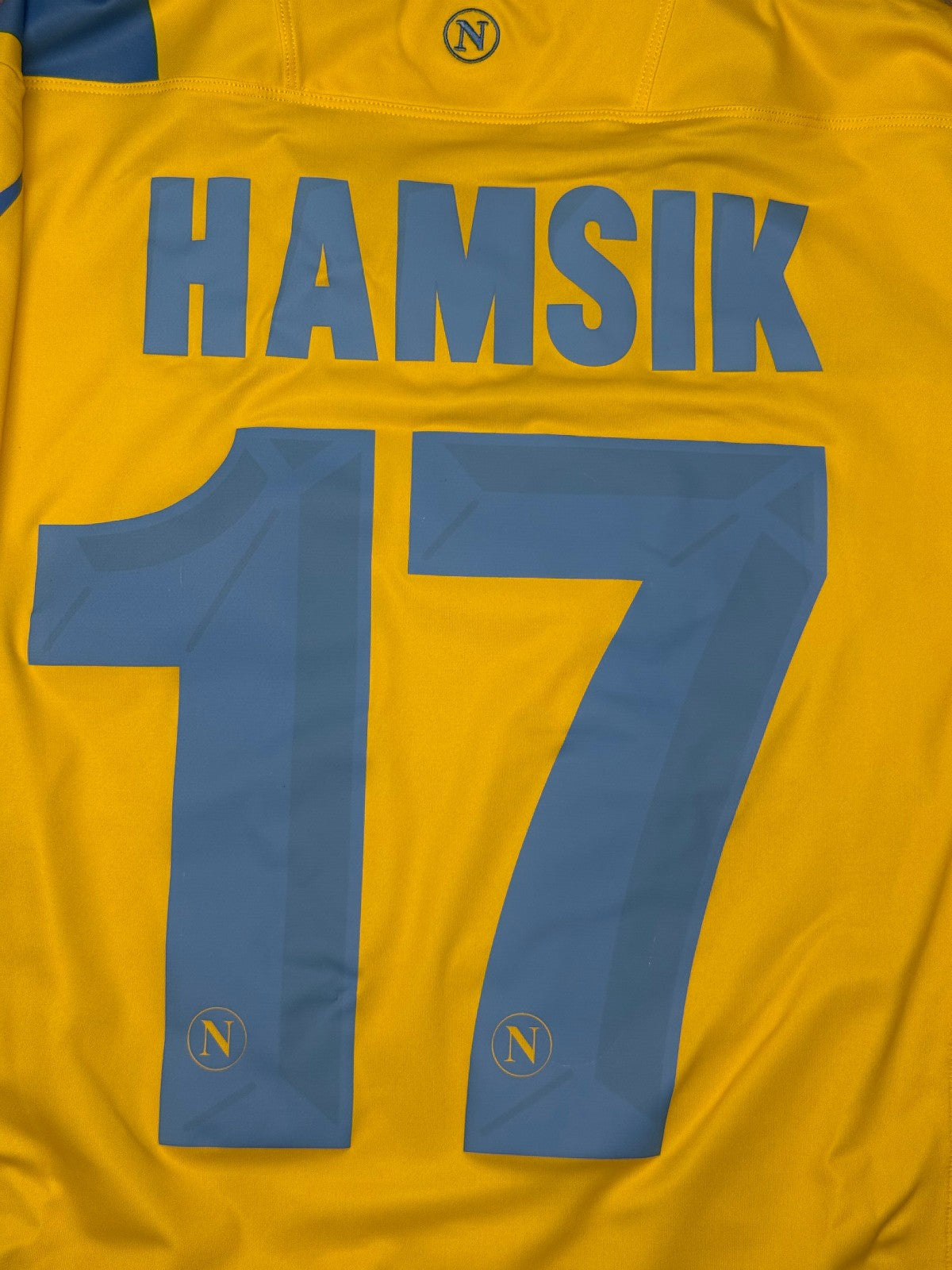 maglia calcio vintage Napoli HAMSIK away 2013 2014 shirt Jersey Macron L Lete