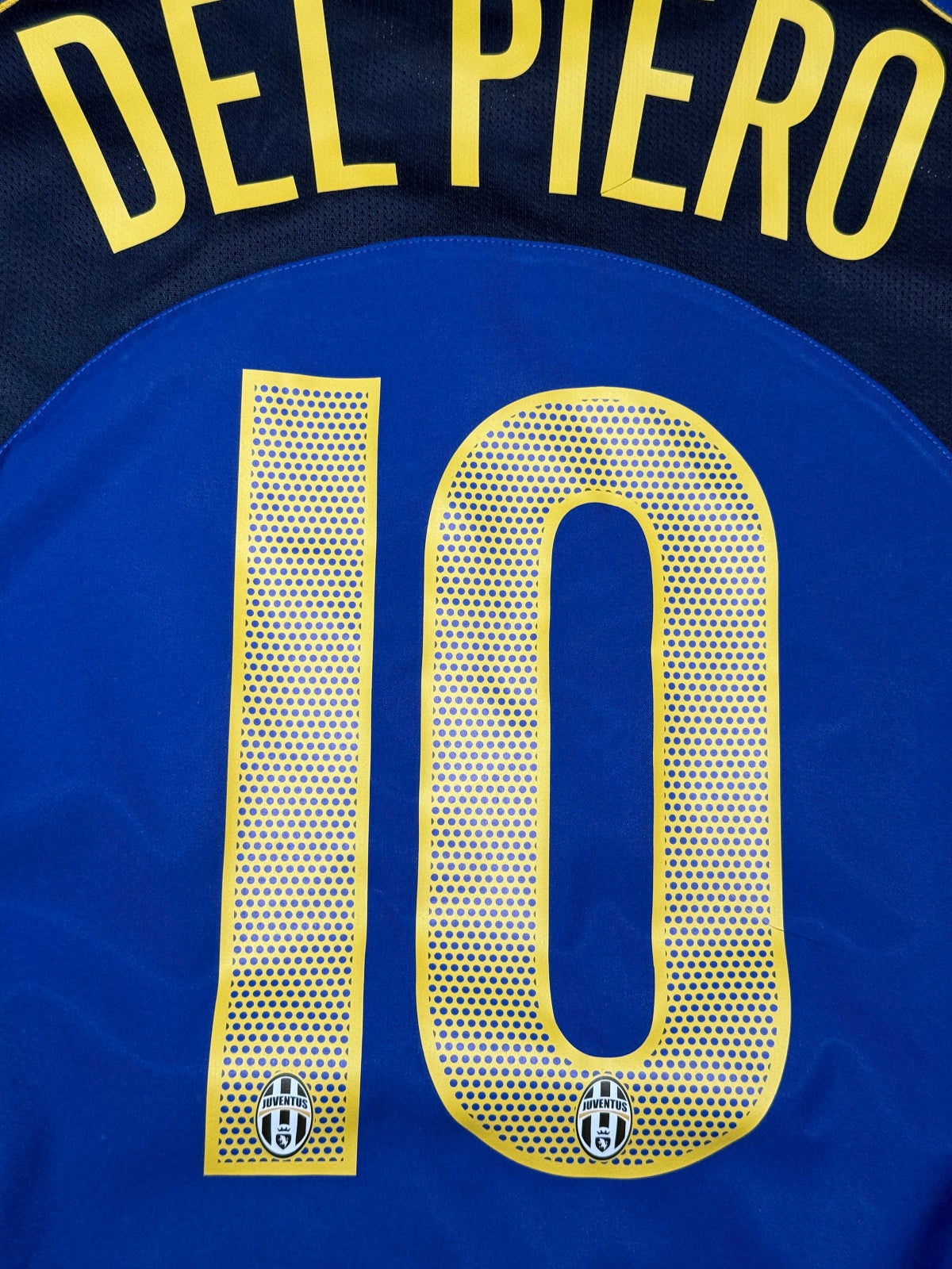 maglia calcio vintage Juventus Trezeguet Nike shirt 2004 2005 jersey Sky XL