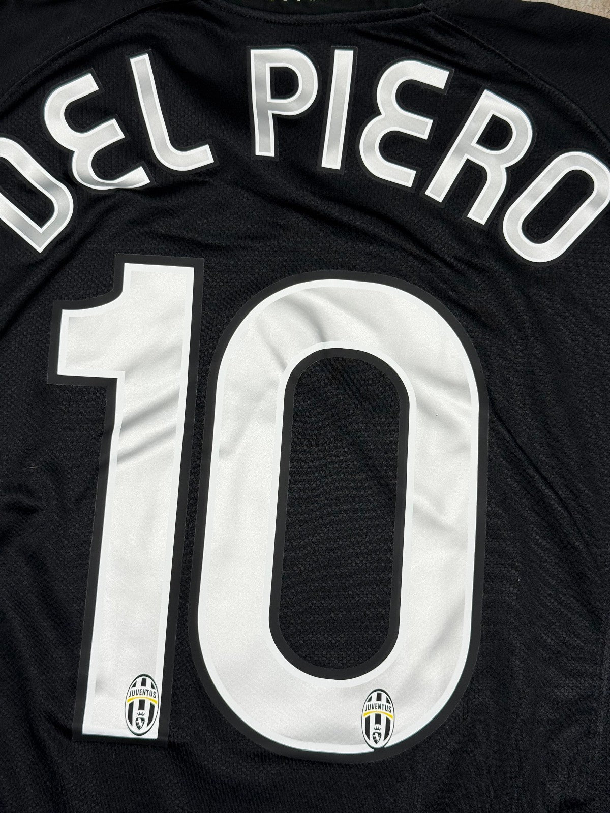 maglia calcio vintage DEL PIERO Juventus NIKE SERIE B 2006 2007 S