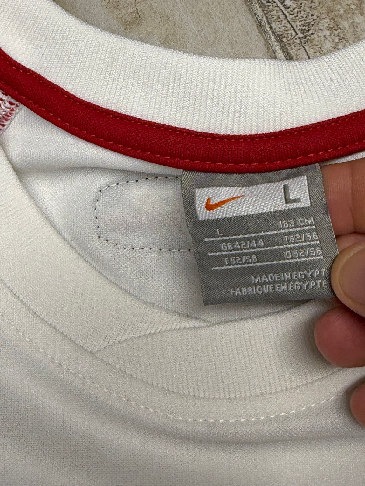 maglia calcio vintage Perugia Nike 2006 2007 away shirt jersey maillot trikot