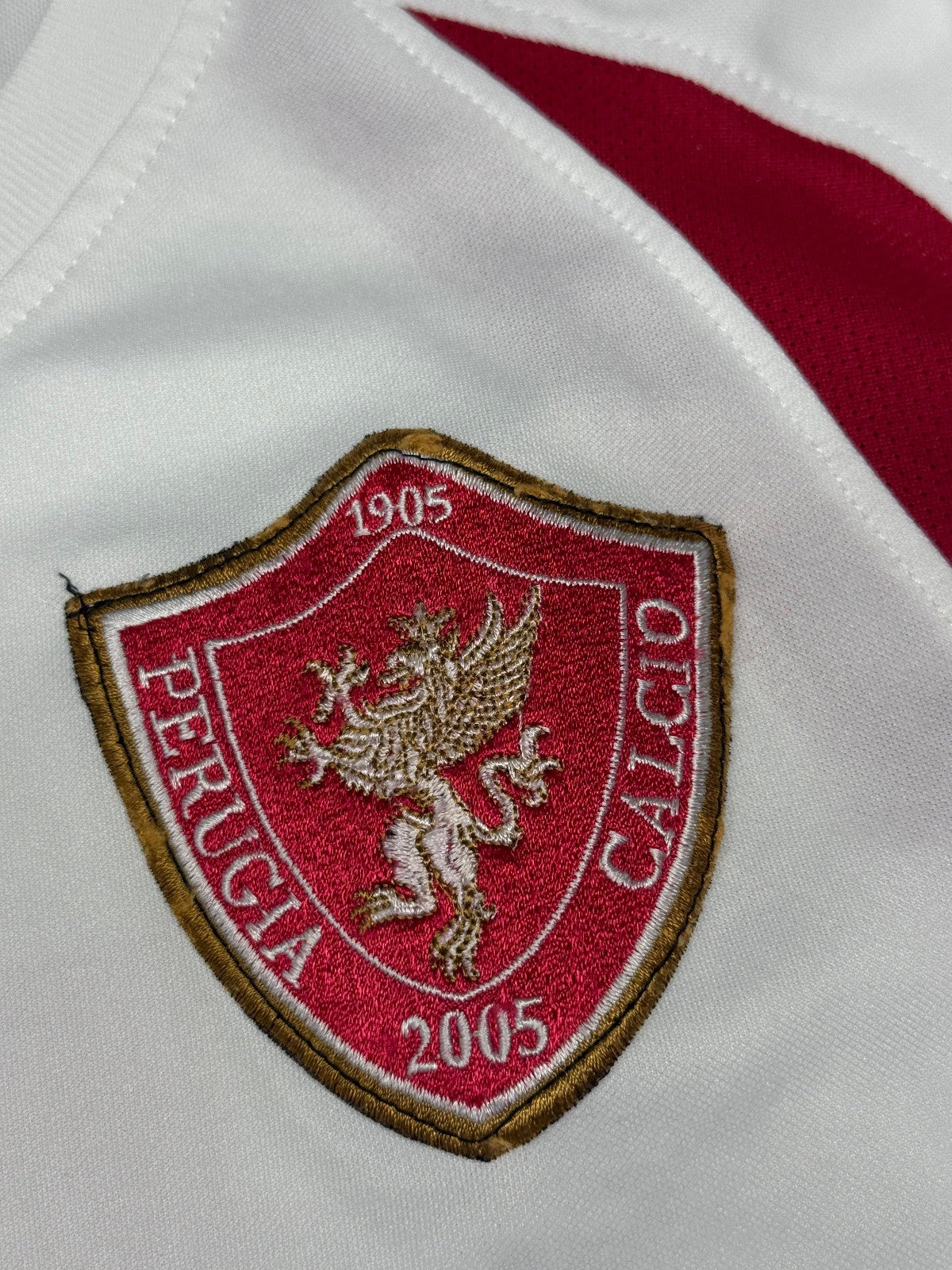 maglia calcio vintage Perugia Nike 2006 2007 away shirt jersey maillot trikot