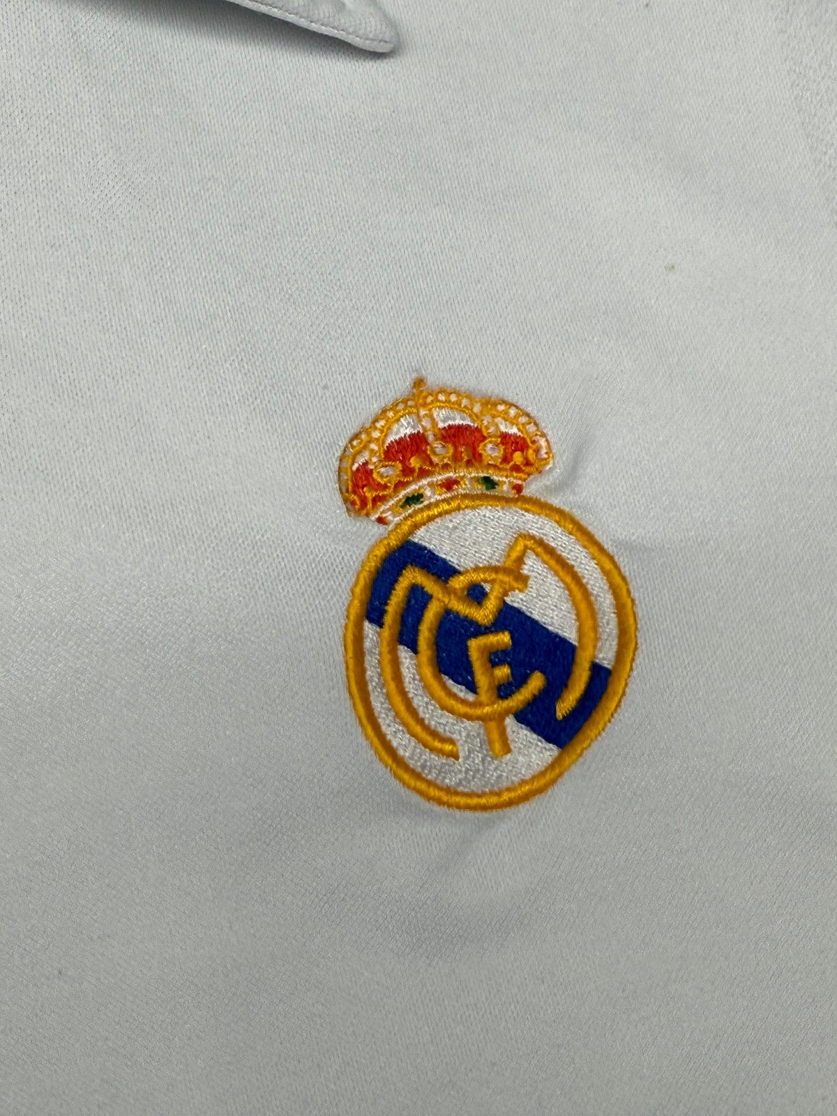 maglia calcio Real Madrid vintage FIGO 100 years camiseta 2001 2002 LFP camiseta