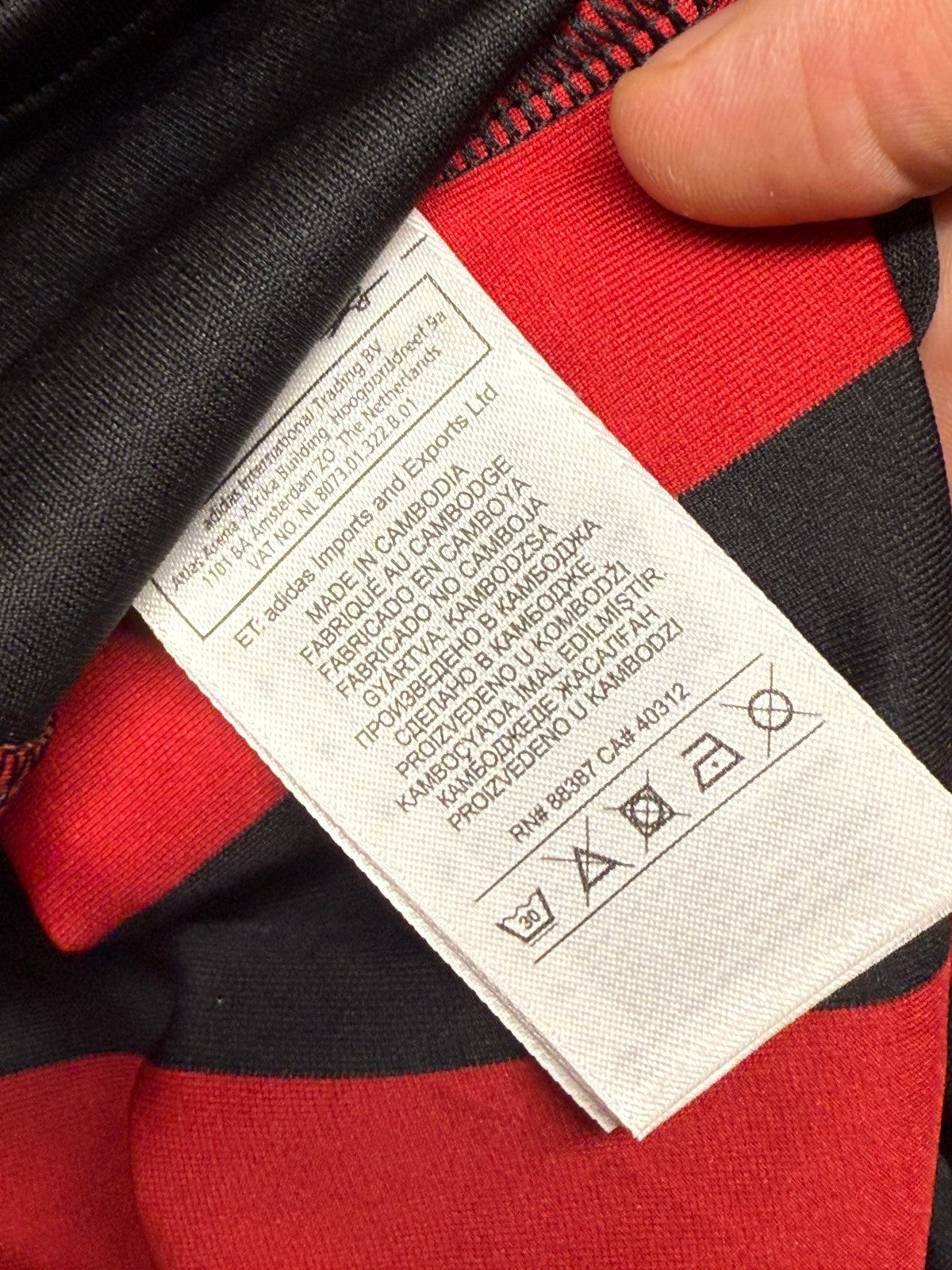 maglia calcio gara AC MILAN BONUCCI SIGNED 2017 2018 Adidas Authentic GARA