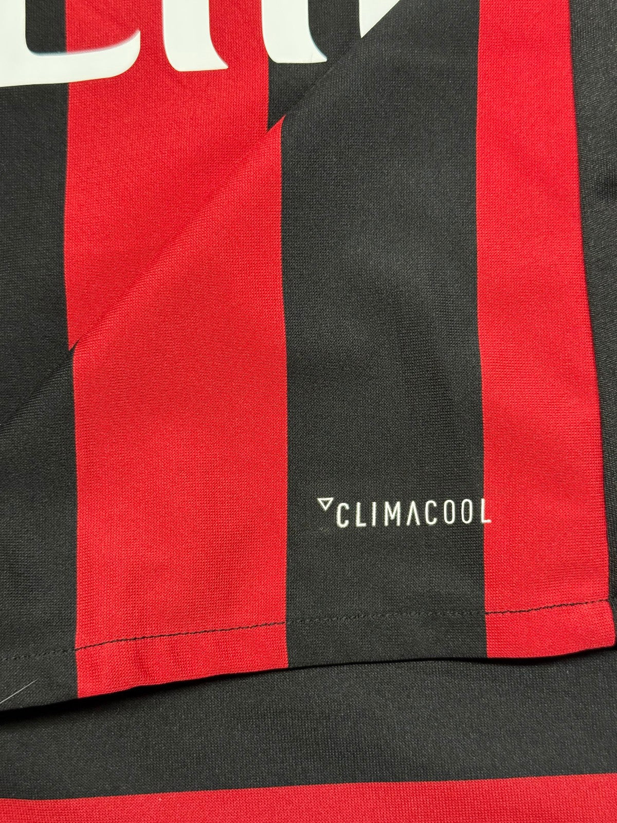 maglia calcio gara AC MILAN BONUCCI SIGNED 2017 2018 Adidas Authentic GARA