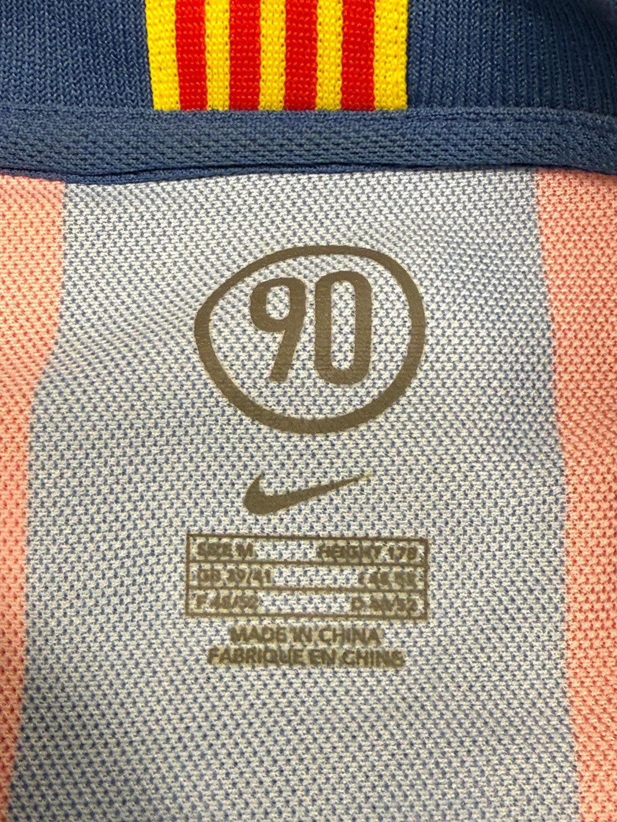maglia calcio vintage Barcelona Nike Ronaldinho 2005 2006 FAN TOTAL 90 Barca