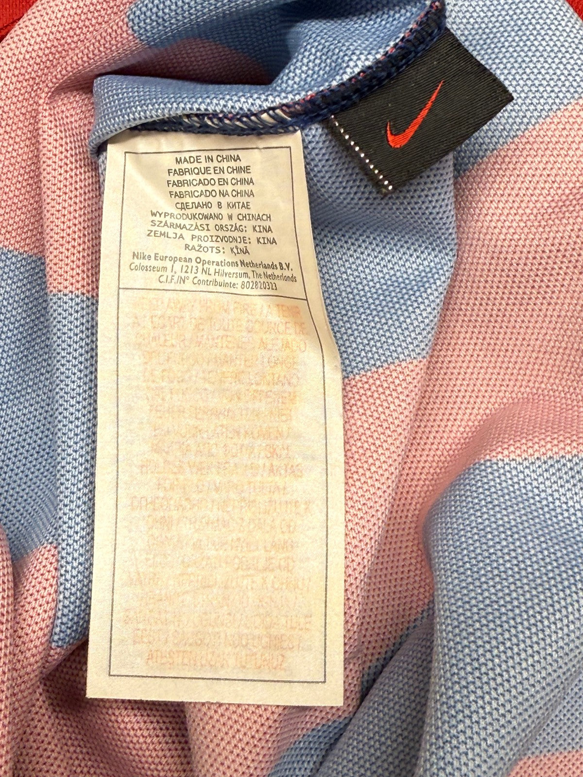 maglia calcio vintage Barcelona Nike Ronaldinho 2005 2006 FAN TOTAL 90 Barca
